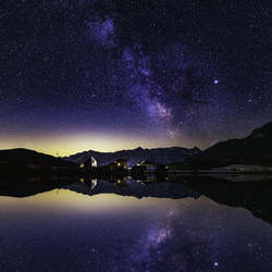 Gotthard-Pass Milkyway by Andreas